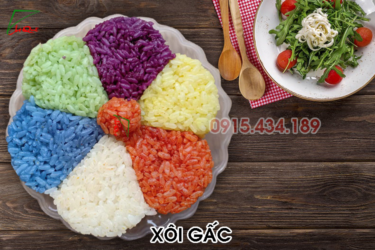 xôi gấc